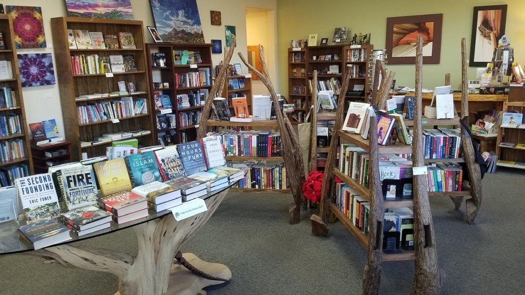 Literate Lizard Bookstore Interior