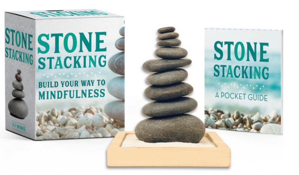 Desktop Stone Stacking Kit from Running Press